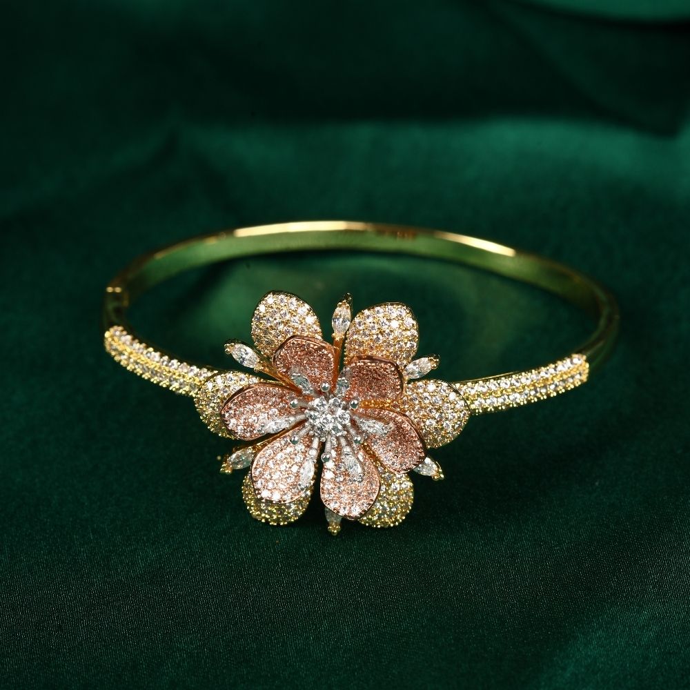 Gold Flower Bracelet