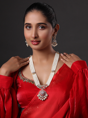 Pearl and Diamond Necklace