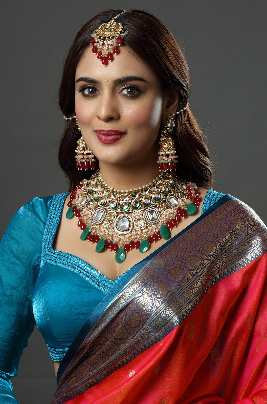 Heritage Kundan Choker Necklace