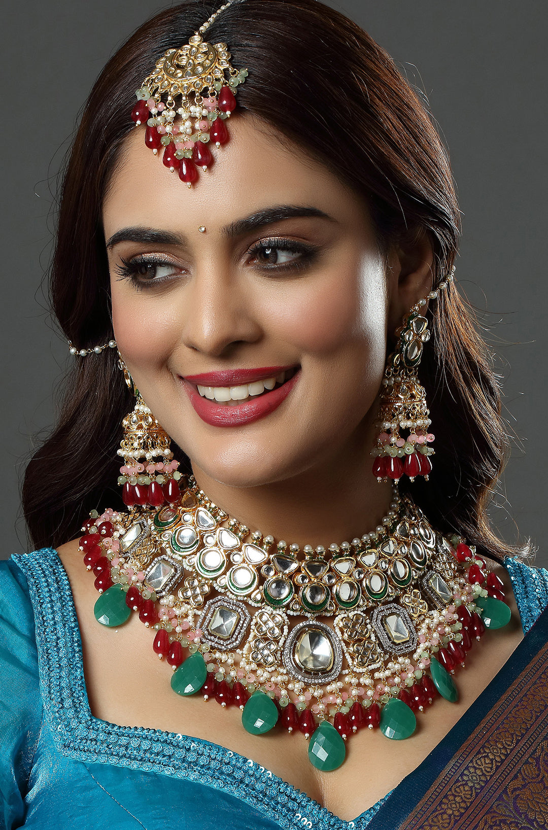 Heritage Kundan Choker Necklace