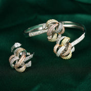 Love Knot Bangle and Ring set