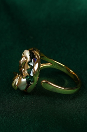 Large Baroque Pearl Ring
