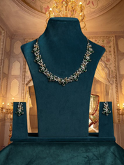 CZ Emerald Short Necklace