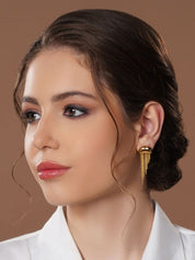 High End Party-Wear Tassel Drop Earrings