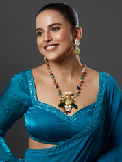 Fusion Multicolor Statement Necklace