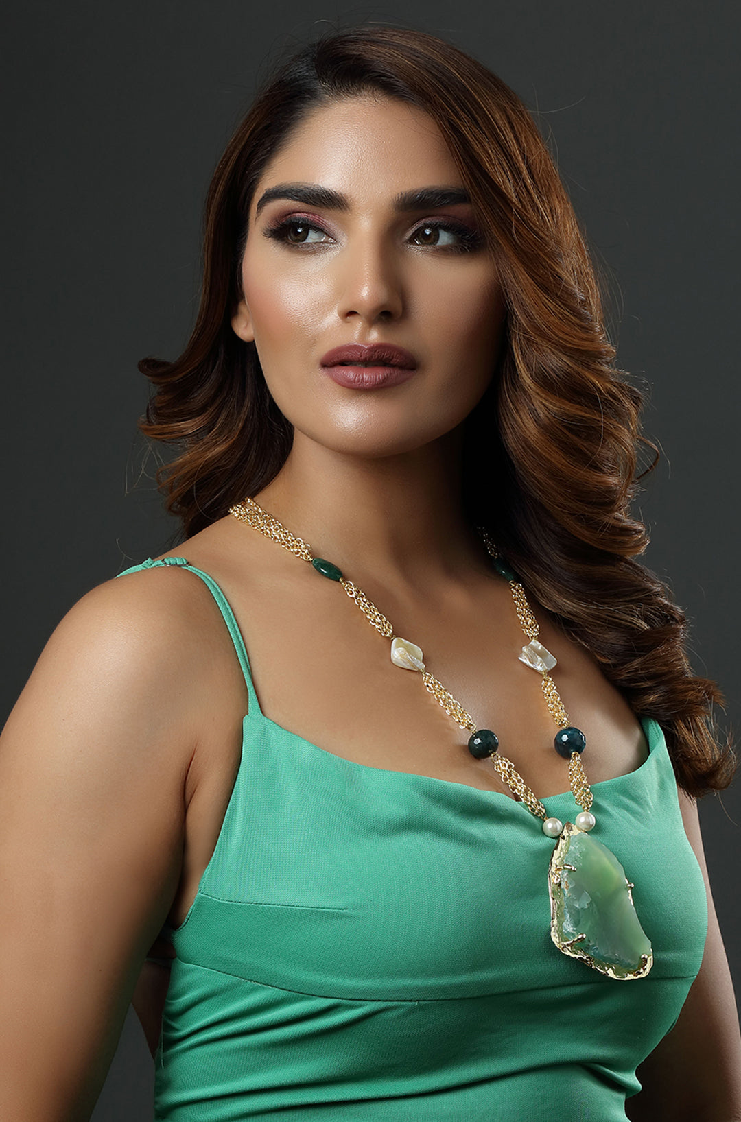 Aqua Dream Long Necklace