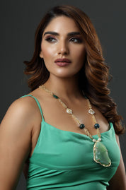 Aqua Dream Long Necklace