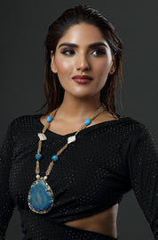 Blue Lagoon Pendant Necklace