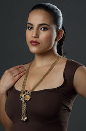 Amber Fleur Necklace