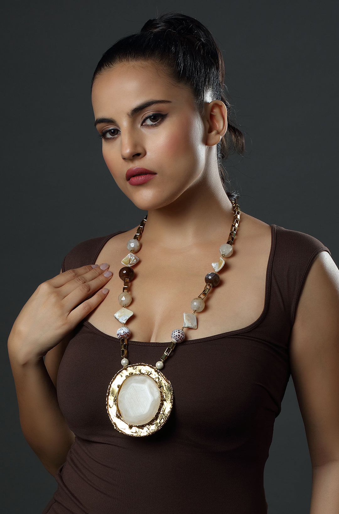 The Gilded Oasis Necklace