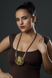 Olive Bloom Necklace