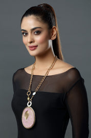 Pastel Whisper Lariat Necklace
