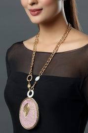 Pastel Whisper Lariat Necklace