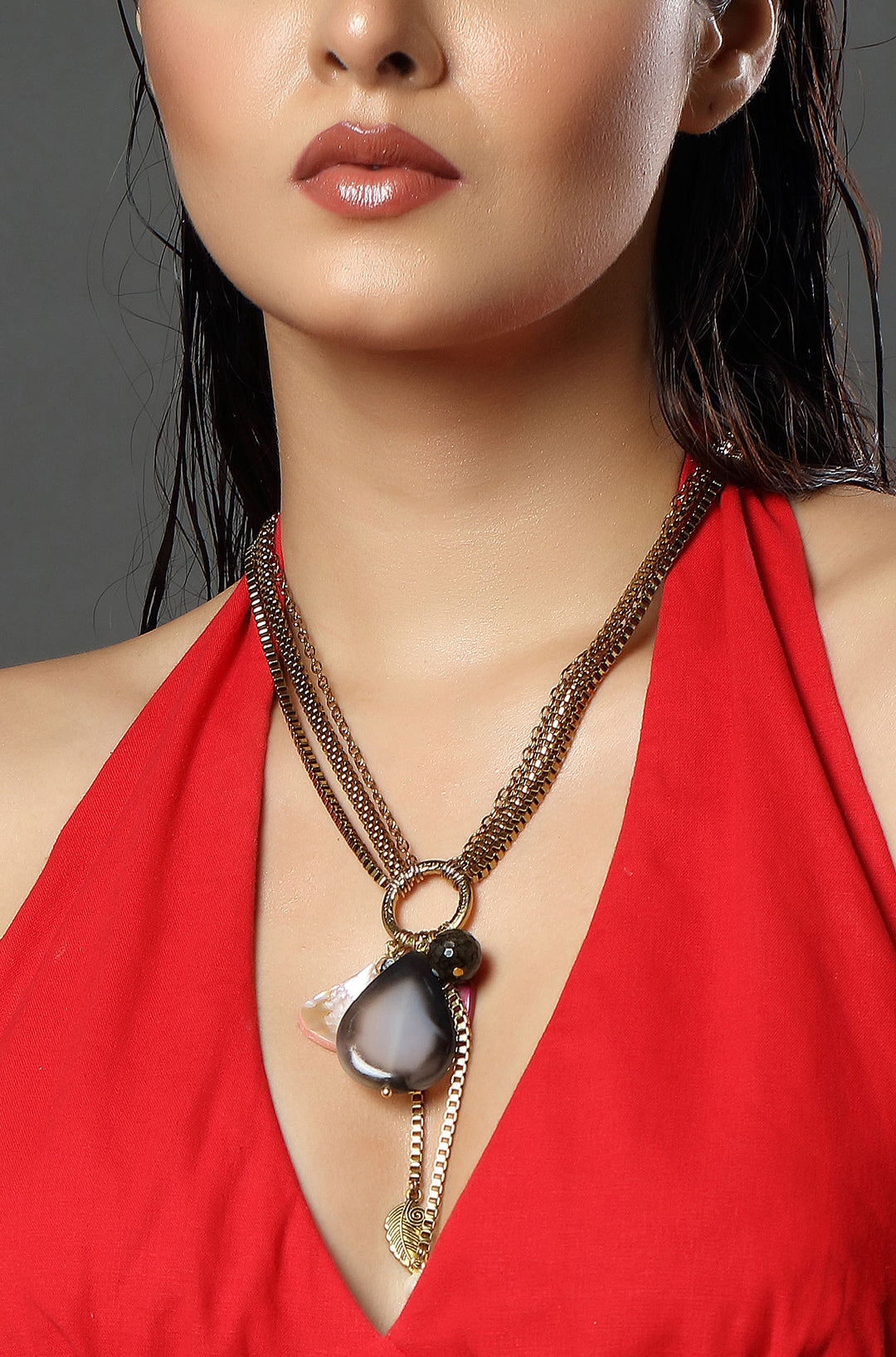 Agate Whisper Necklace