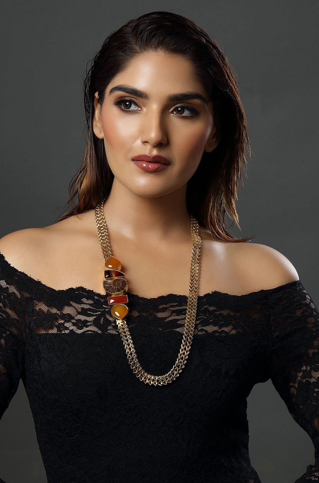The Autumnal Cascade Necklace