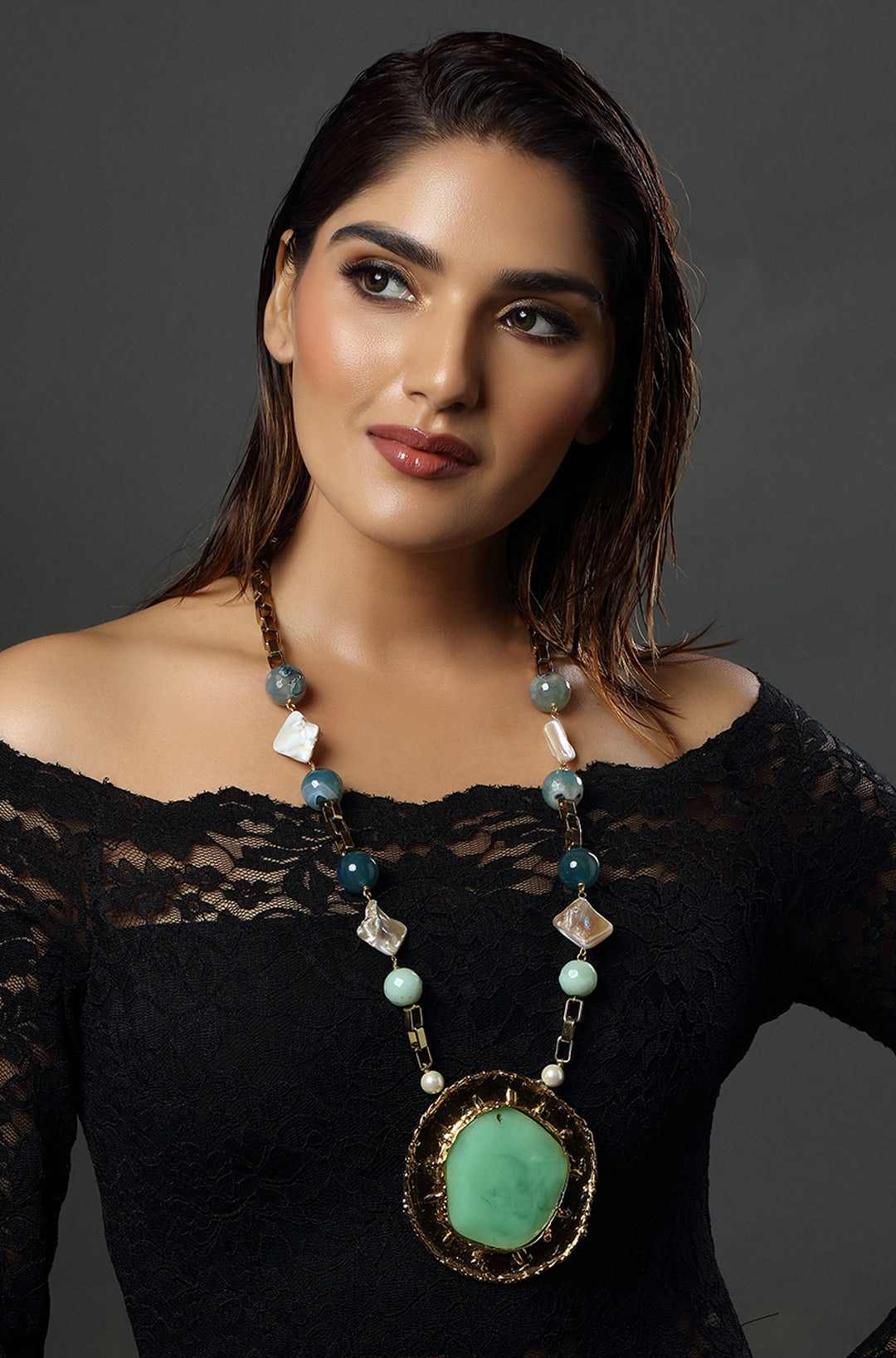 Earth & Sea Statement Necklace