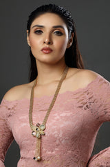 The Gilded Butterfly Lariat Necklace