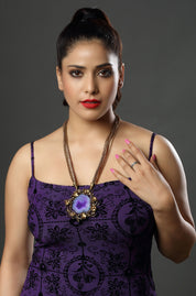 Amethyst Bloom Necklace