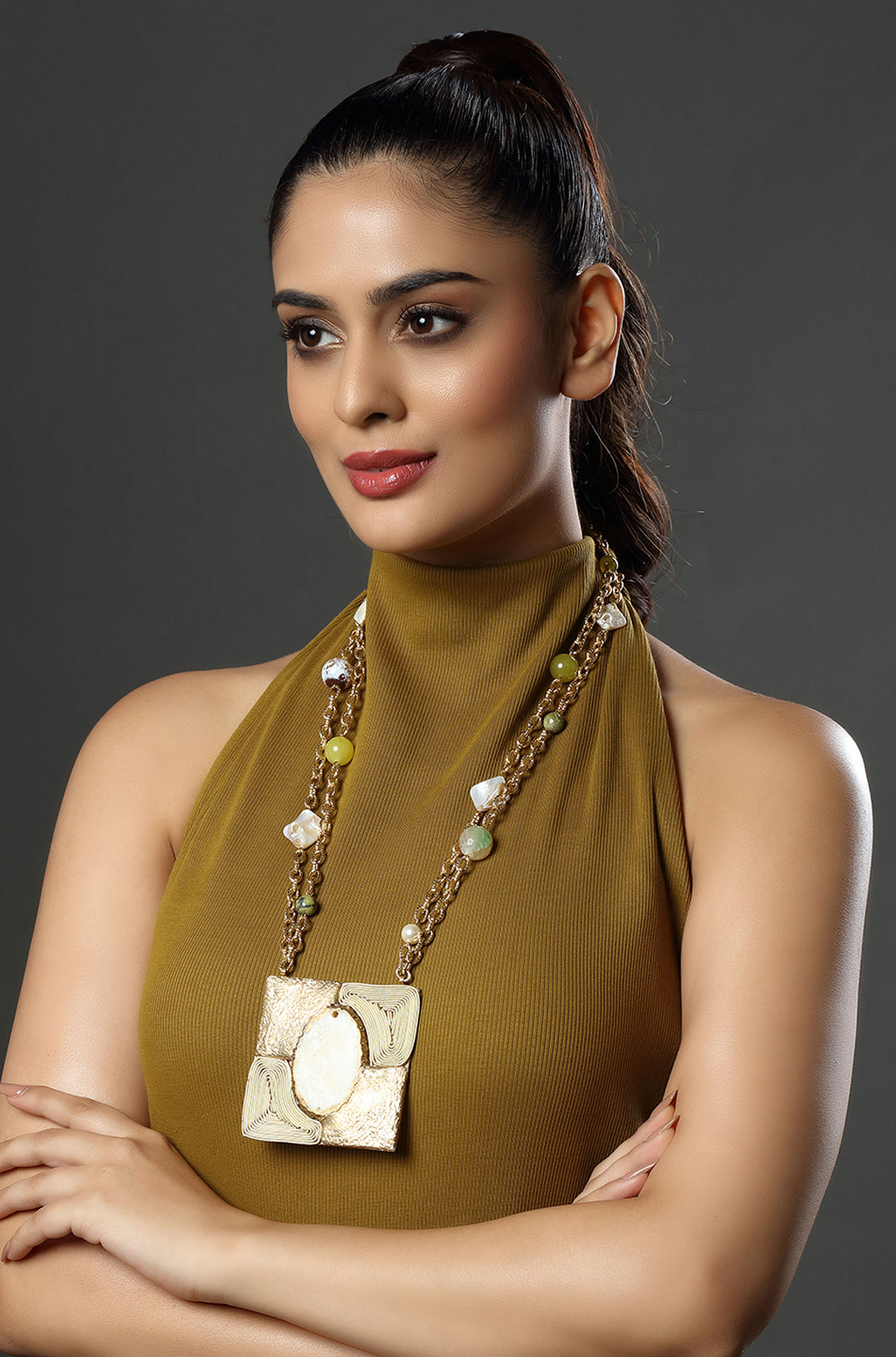 Coastal Geometry Necklace