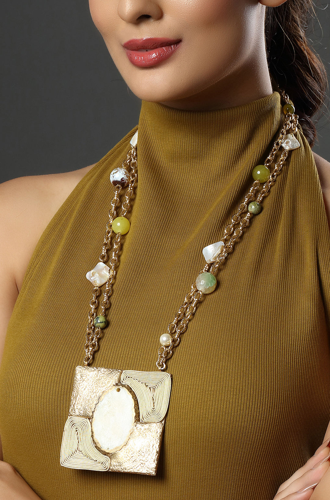 Coastal Geometry Necklace