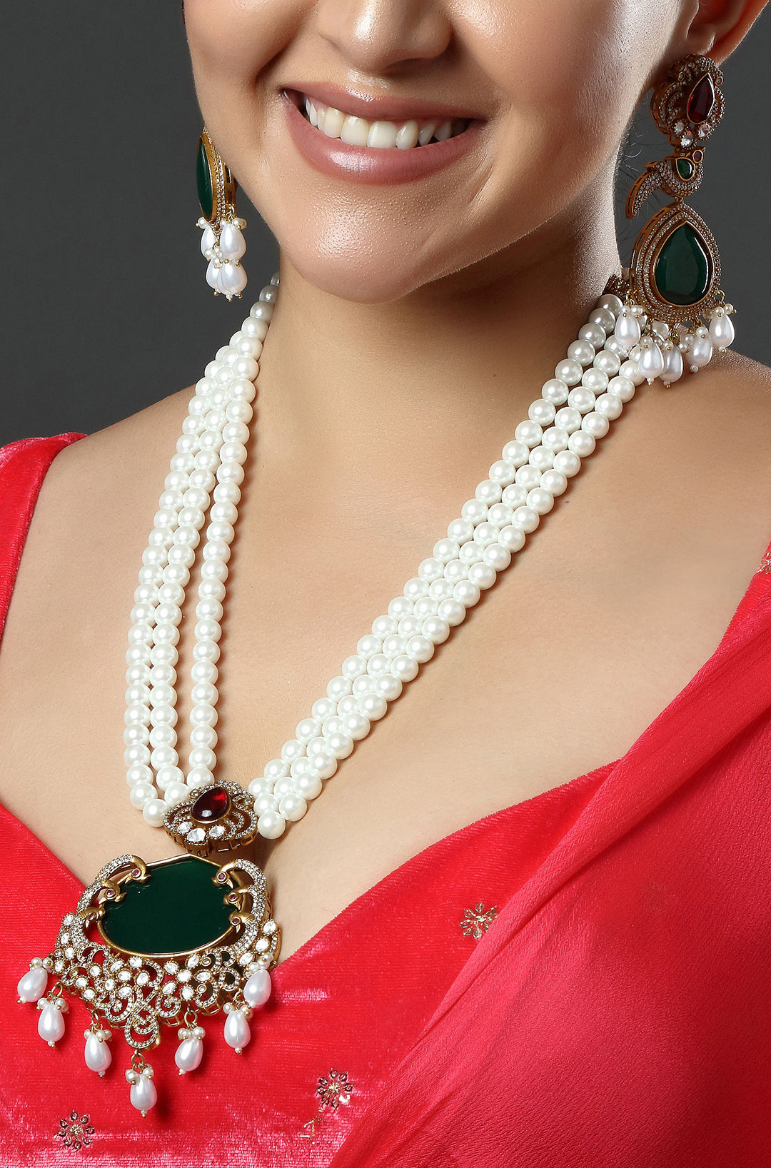 Celestial Pearl StrandsNecklace