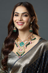 Emerald Blush Imperial Necklace