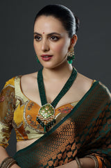 Emerald Vine Harit Manjari Necklace