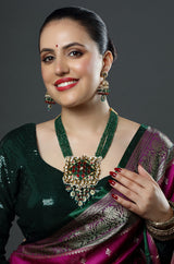 The Emerald Rouge Legacy Ensemble Necklace