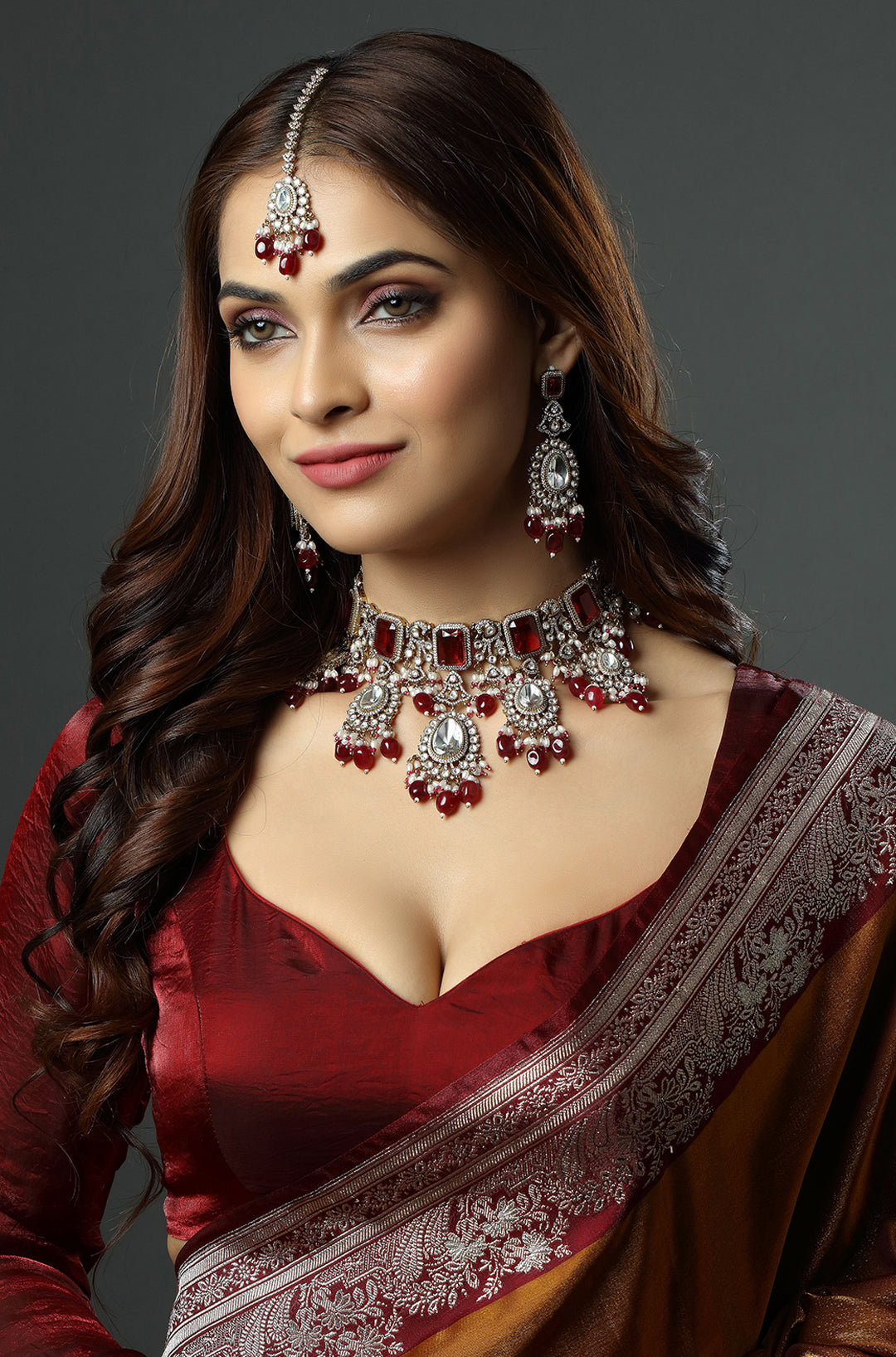 Maharani's Radiance Designer Necklace