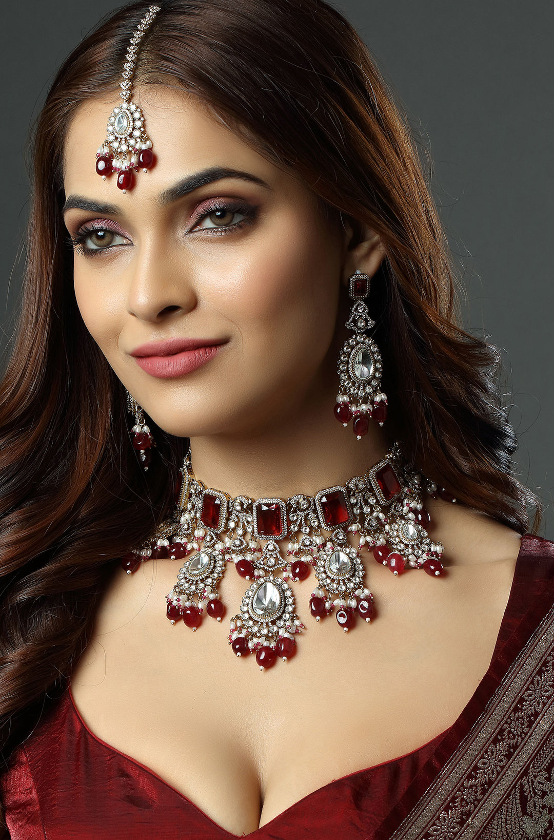 Maharani's Radiance Designer Necklace