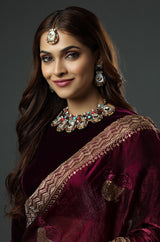 Kalamkari Couture Necklace
