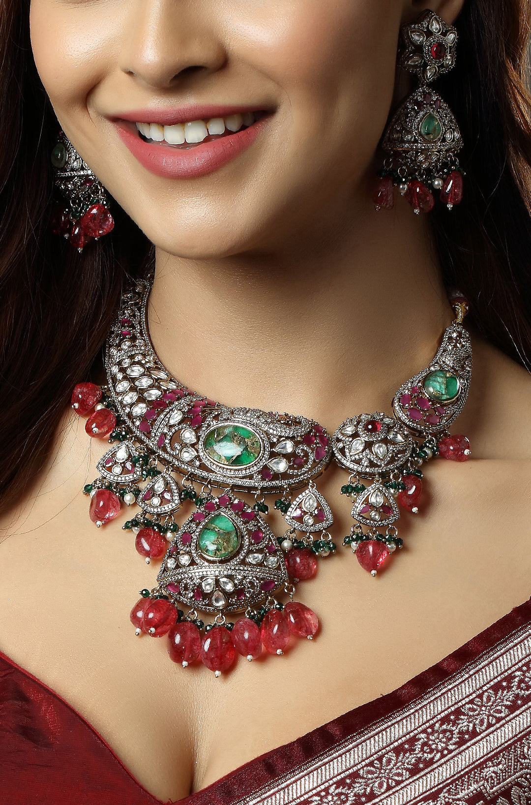 Rivaaz Statement Necklace