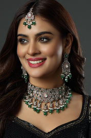 Maharani's Verdant Splendor Necklace