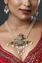 Heritage Lotus Ensemble Necklace