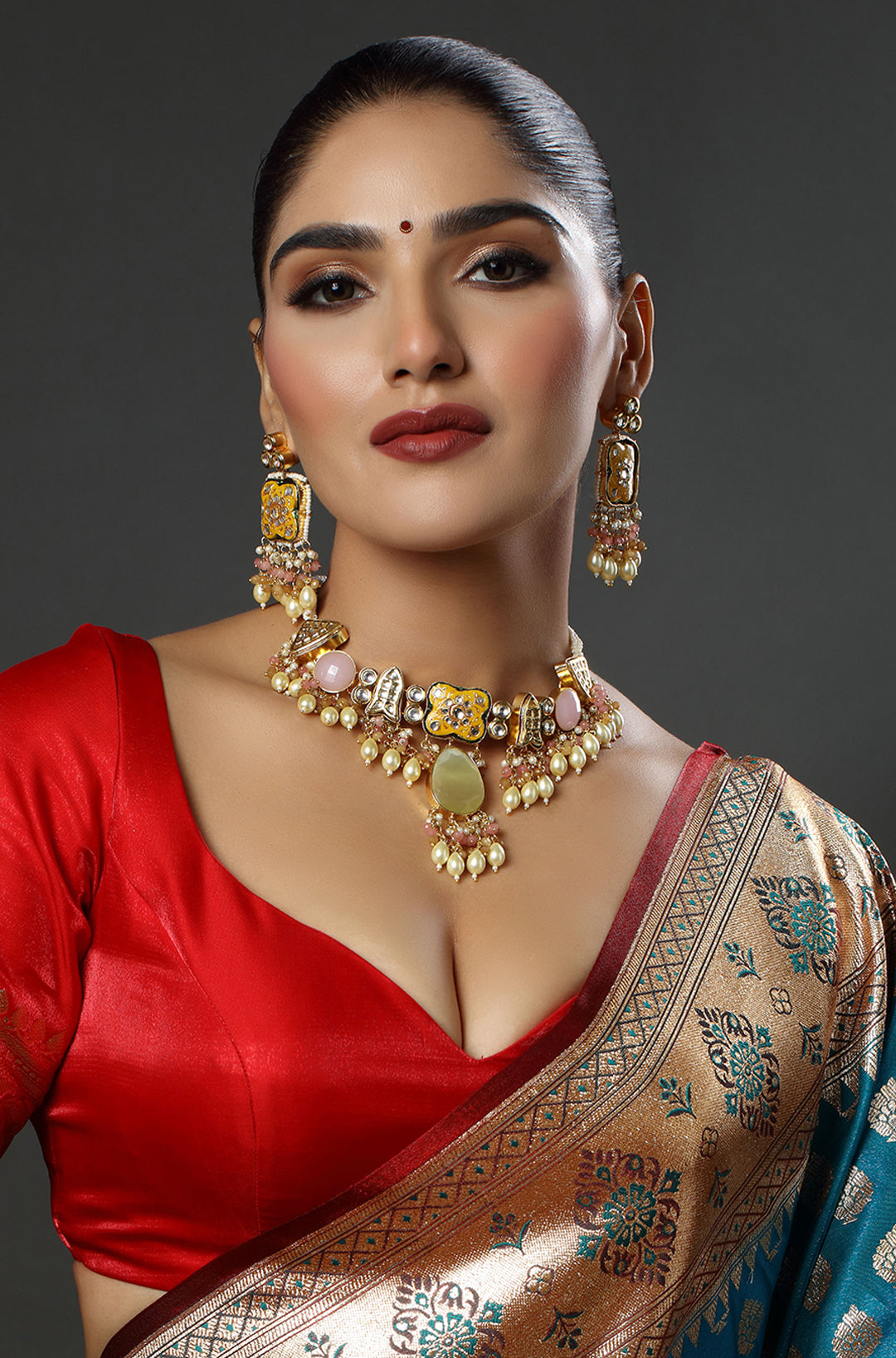 The Jaipur Blossom Necklace