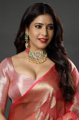 The Rajasthani Pastel Allure Choker Necklace