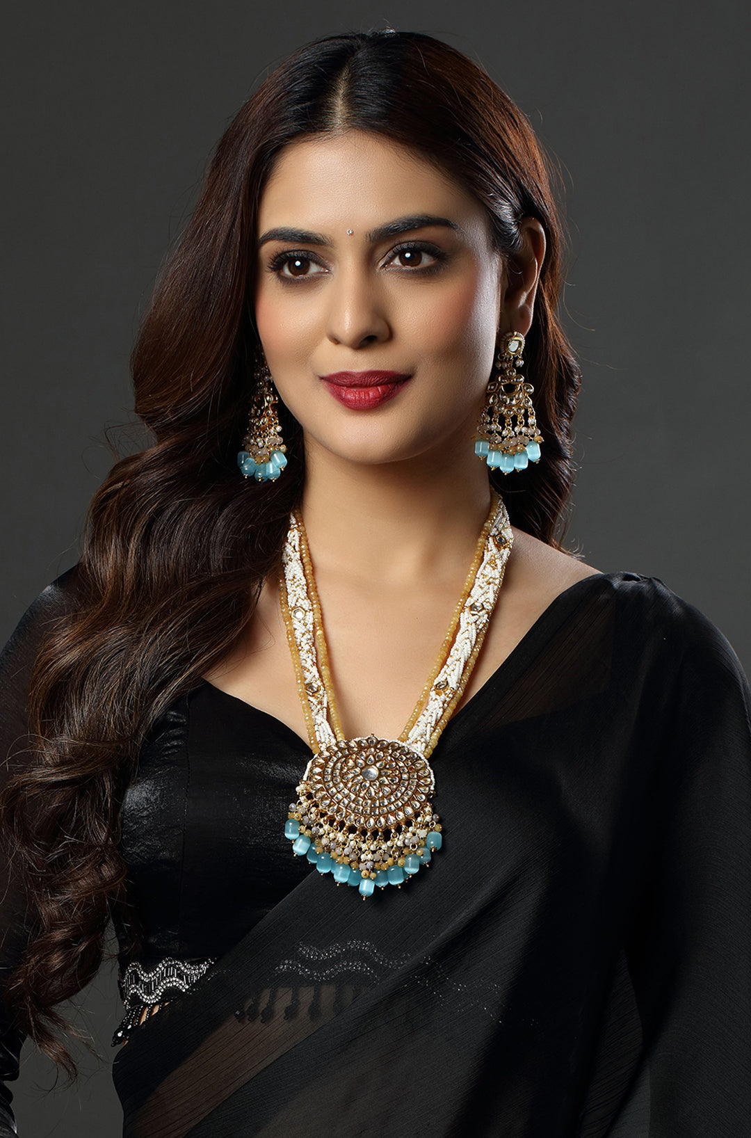 Turquoise Tassel Necklace