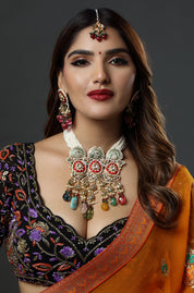 Jeweled Mughal Dream Necklace