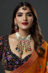 Jeweled Mughal Dream Necklace