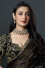 Ivory Pearl Cascade Heritage Choker Set
