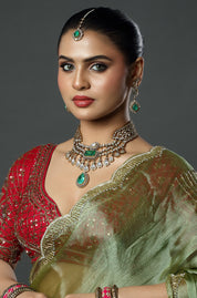 Emerald Royal Heritage Choker Set