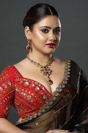 Classic Multistone Pendant Necklace Set