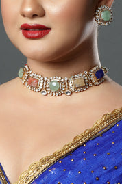 Minimal Kundan Multistone Choker Set