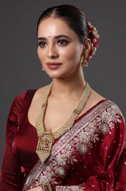 Temple Pearl Haar with Goddess Pendant