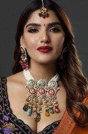 Jeweled Mughal Dream Necklace