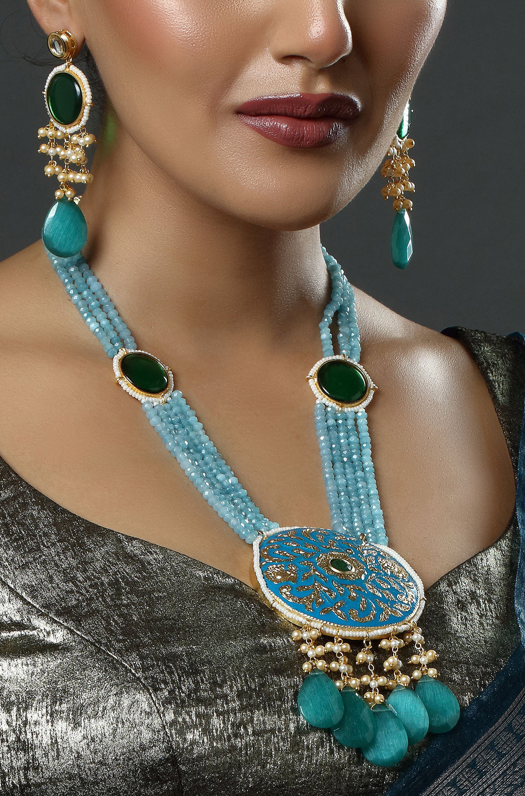 Turquoise Dream Raani Necklace