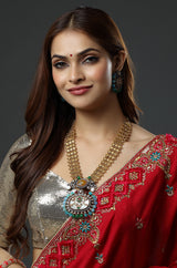 Patola Pushp Necklace