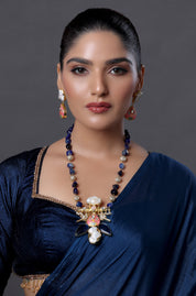 Tribal Necklace with Precious Stones