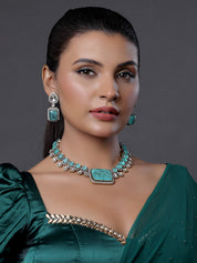 Reception Style Large Pendant Necklace Set