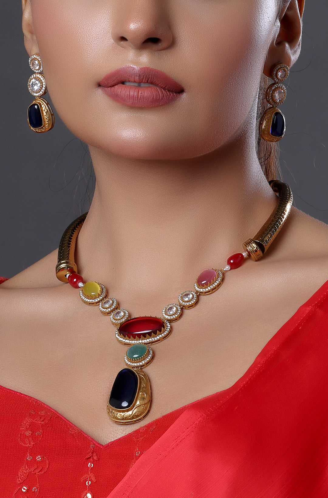 Royal Patiala Necklace Set